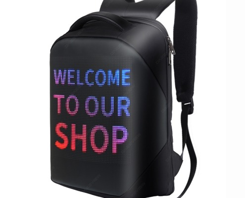 backpack LED display