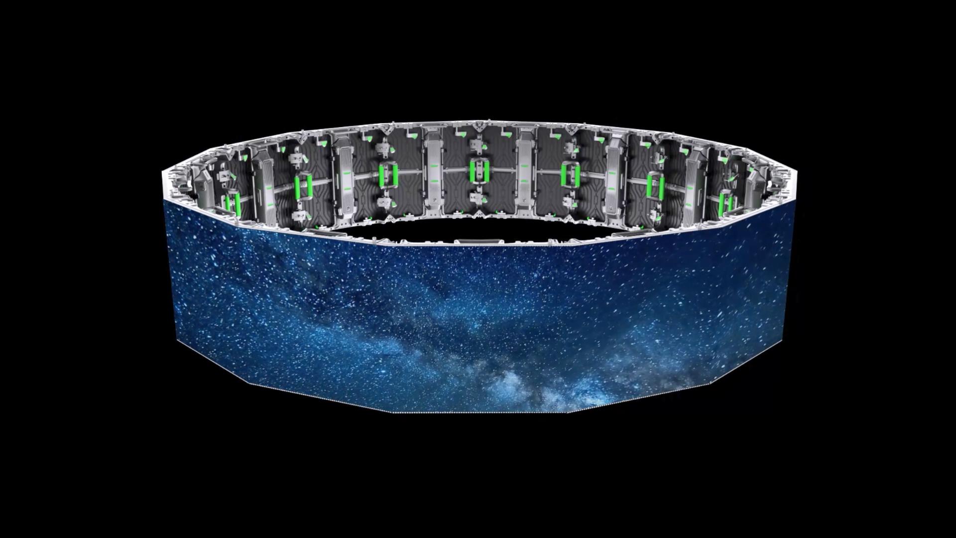 Curved LED Display