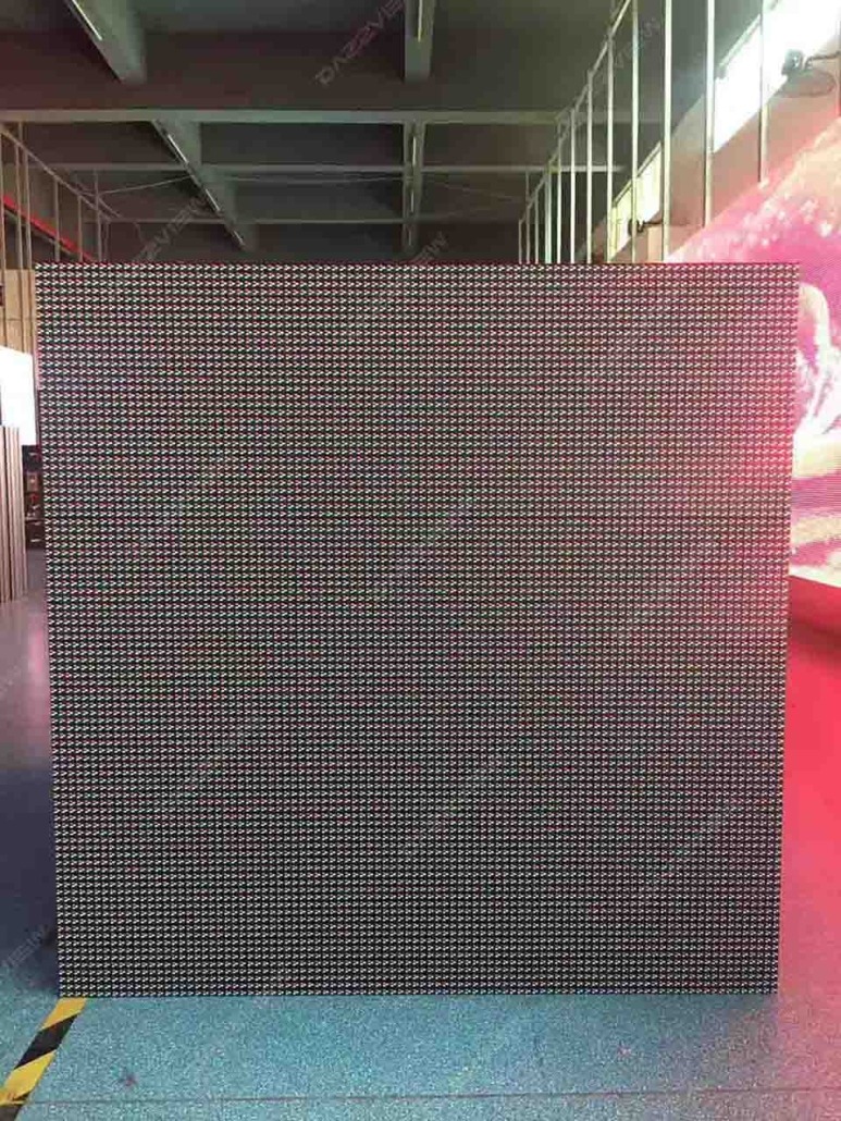 GD-2-DIP LED display cabinet-front view
