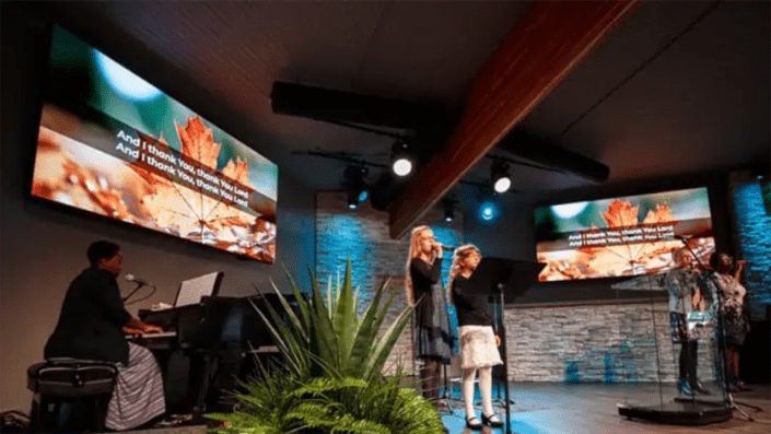 Church - Dazzview LED Displays | Chinese Leading LED Display Screen ...