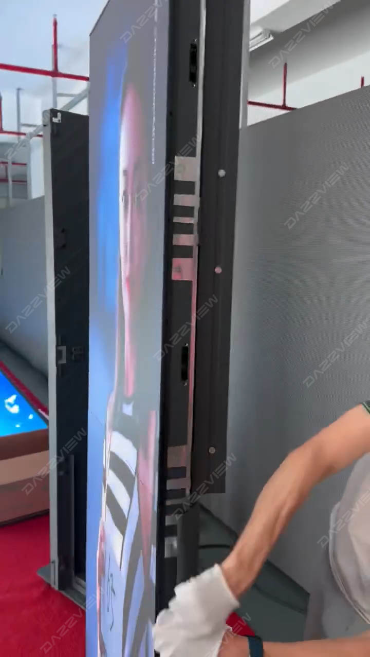 Aposter-open the edge cover on right