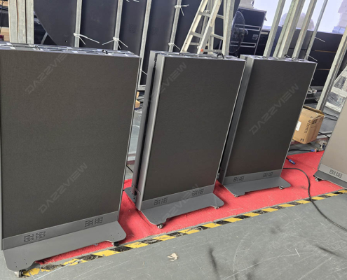 foldable led poster front