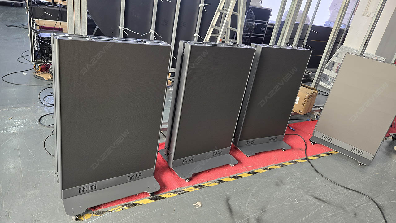 foldable led poster front